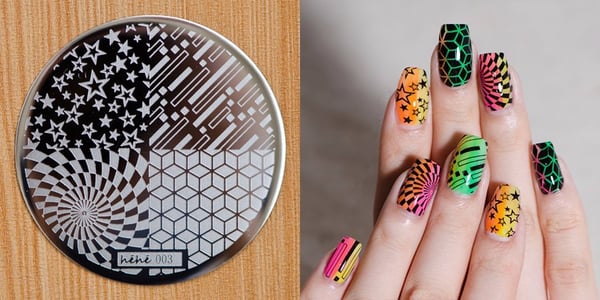 Nail Art Stempling, Stemplingsplate
