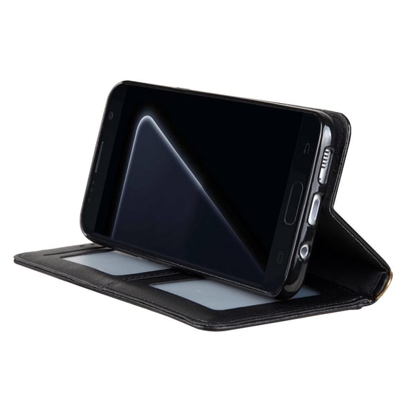 CMAI2 Litchi Lommebok - cover til Samsung Galaxy S8 Plus - Sort