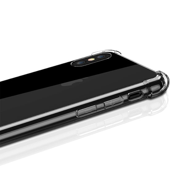 SKALO iPhone X/XS Ekstra stærk TPU-cover