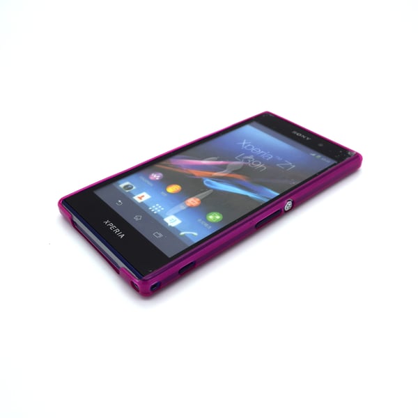 Sony Xperia Z1 L39h Skydd Skal Case Rosa