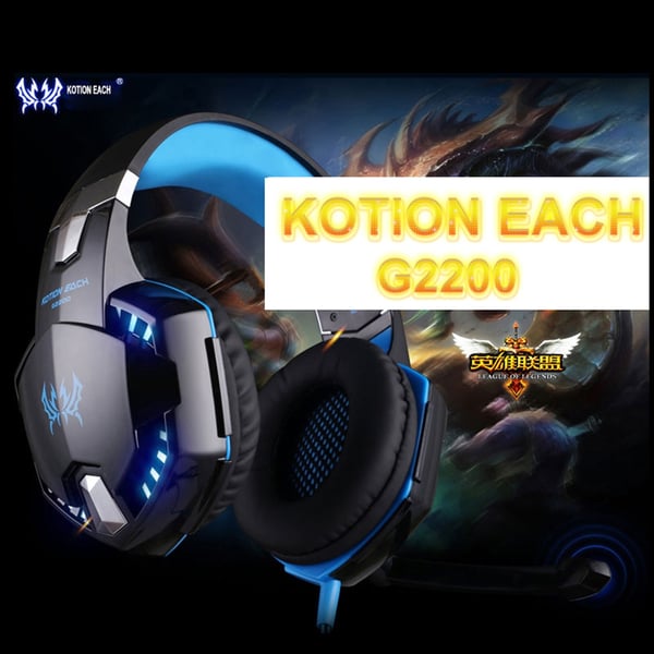 Kotion Each G2200 -pelikuulokkeet 7.1 USB