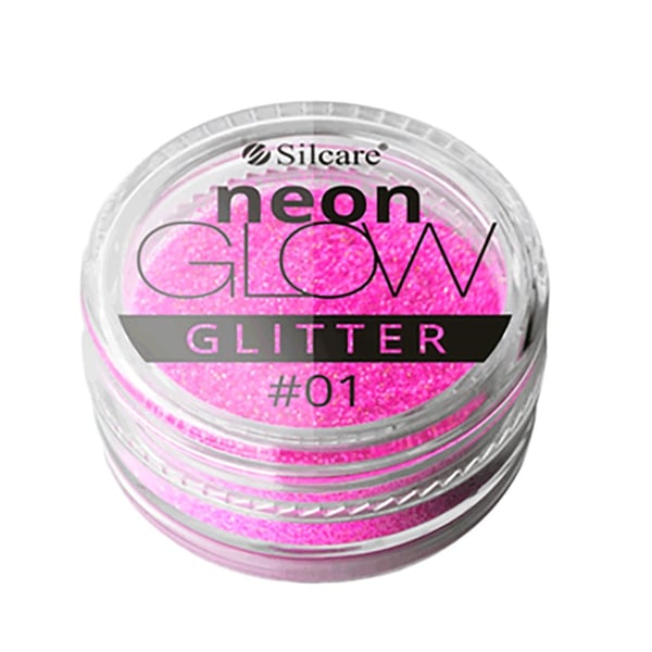 Negle glitter - Neon Glow glitter - 01 3g