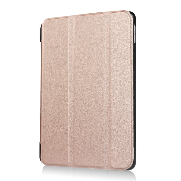 Til iPad 9.7 (2018)/9.7 (2017) Trifoldet etui - Rose Gold