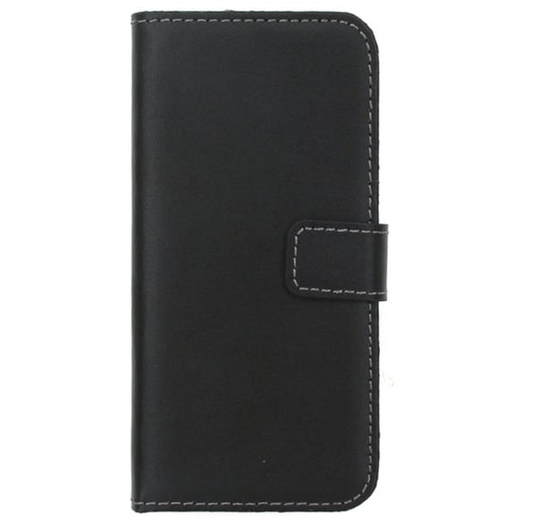 SKALO Samsung S8 Plånboksfodral Äkta Skinn