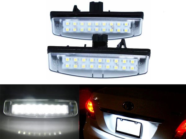 Toyota Lexus Camry Prius IS200 IS300 LS430 Led skyltbelysning