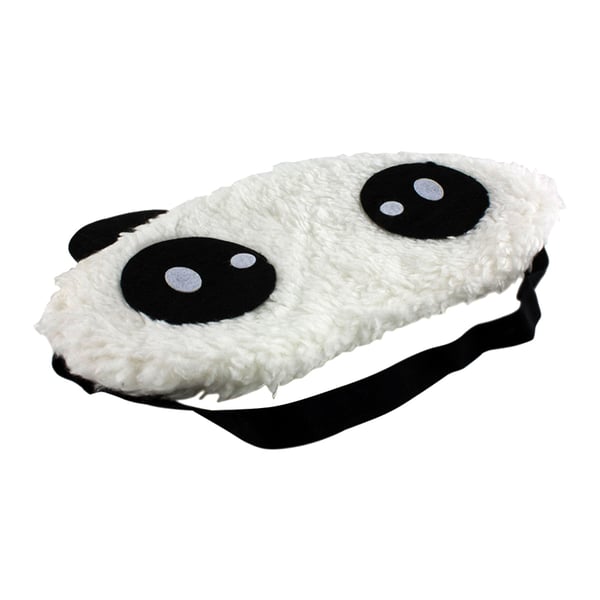 Uskyldig Panda, Fluffy Sovemaske for reiser og avslapping