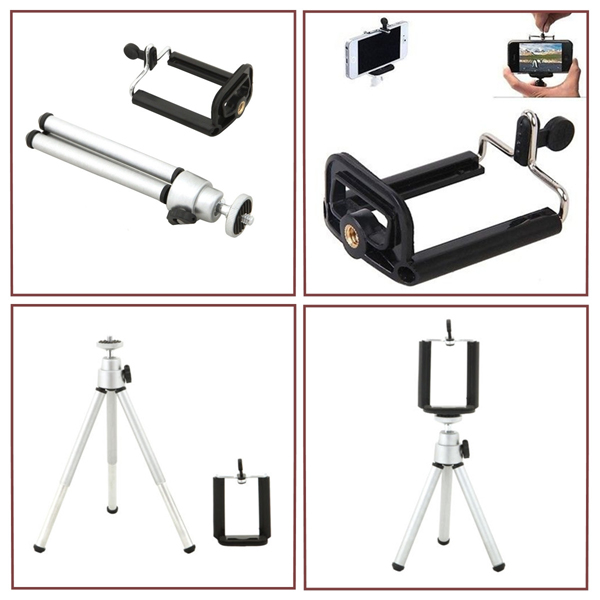 Mini Tripod för Mobiler - Svart