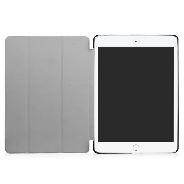iPadille 9,7 tuuman (2017) kolminkertainen jalusta tablettikotelo - musta