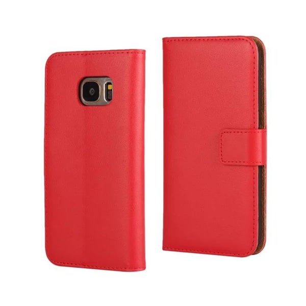 SKALO Samsung S7 Lompakkokotelo Aitoa nahkaa