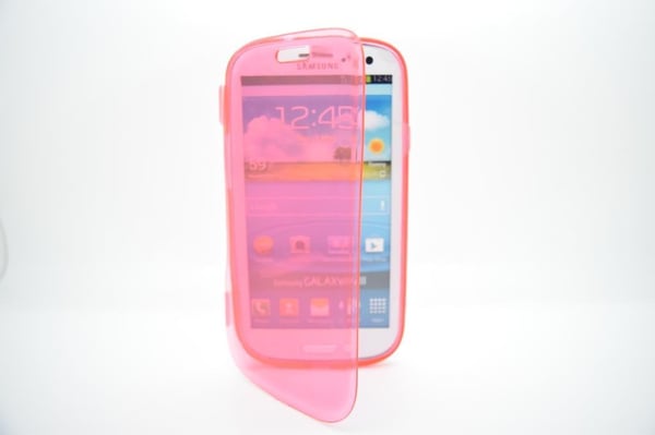 Samsung Galaxy S3 silikon deksel rødt