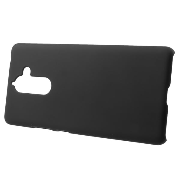 Gummibelagt PC-beskyttelsesetui til Nokia 7 Plus - Sort