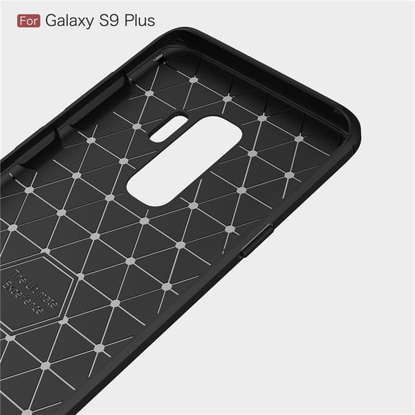 SKALO Samsung S9 Plus Armor Carbon Stöttåligt TPU-skal