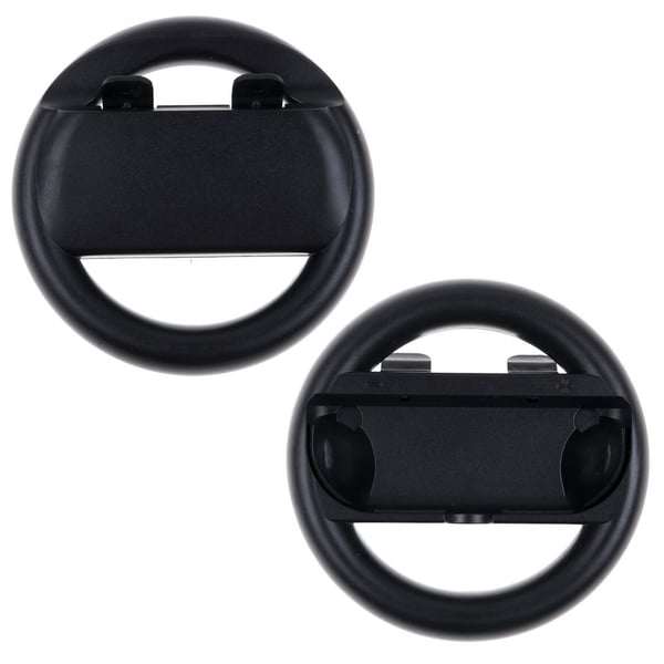 Musta Joy-Con-pyörä 2kpl Yhteensopiva kanssa Nintendo Switchille