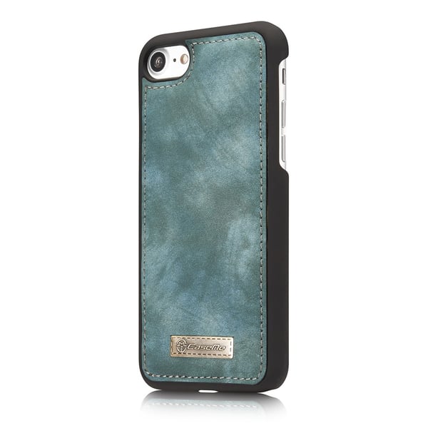 CASEME iPhone 7/8 Plus Retro Splitt Lær Lommebok - deksel