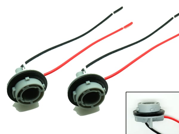 BA15s 1156 P21W LED, halogeeniliitin / -kanta, 2 kpl:n pakkaus