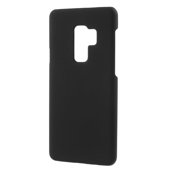 Samsung Galaxy S9 Plus kumipinnoitettu kova muovikuori - Musta