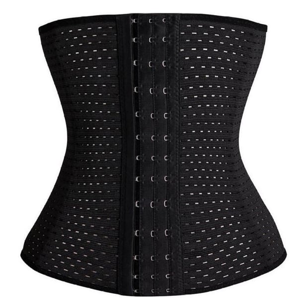 Träningskorsett / Waist Trainer för Timglasfigur - Svart