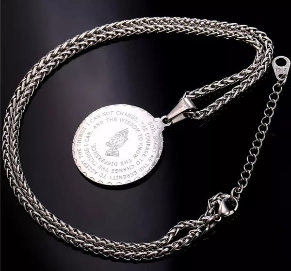 U7 Bönhalsband - Silver