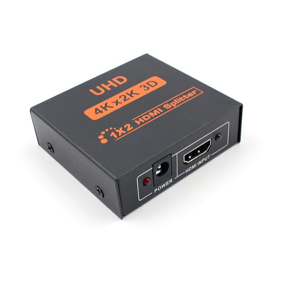 HDMI-jakajan kytkin yhdelle kuvalähteelle kahdelle kuvankatseluohjelmalle 4K