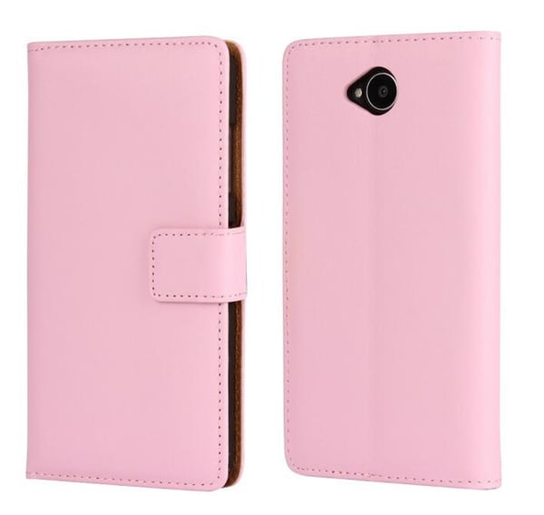 Plånboksfodral Äkta Skinn Microsoft Lumia 650