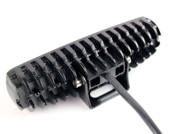 LED x 2, 18 W työvalo/peruutusvalo, 12-24 V mini LED -ramppi, Flood