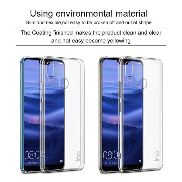 MAK Crystal Case II Pro til Huawei P20 Lite Ridsefast Hårdt Plastik Etui
