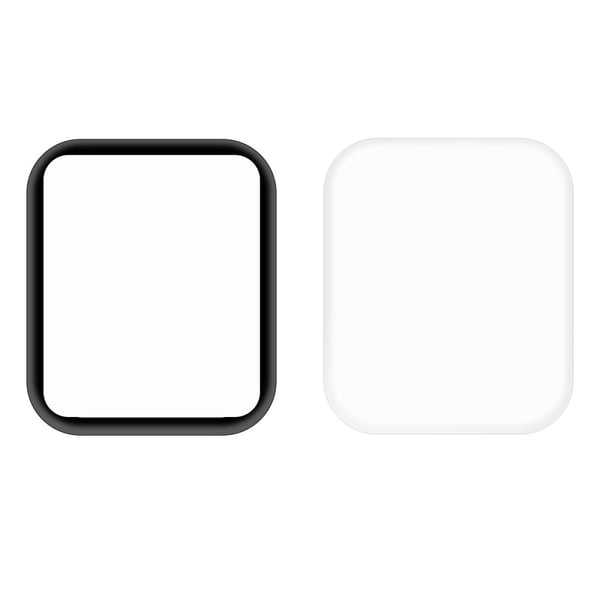 HAT PRINCE Apple Watch Series 4 44mm buet skjermbeskytter i full størrelse