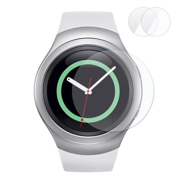 2 stk HAT PRINCE Samsung Gear S2 herdet glass 0.2mm