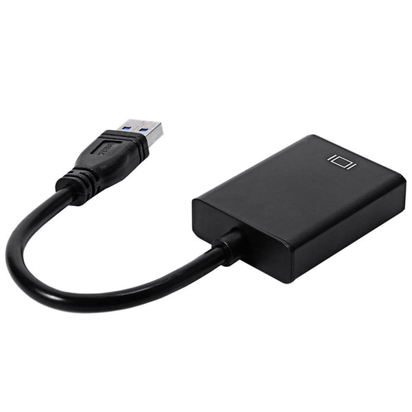 USB 3.0 HDMI Adapteri - Musta
