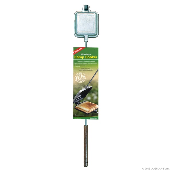 smörgåsjärn för öppen eld, COGHLANS CAMP COOKER alu/non-stick, CG9010