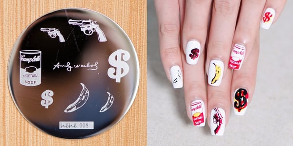 Nail Art Stempling, Stemplingsplate