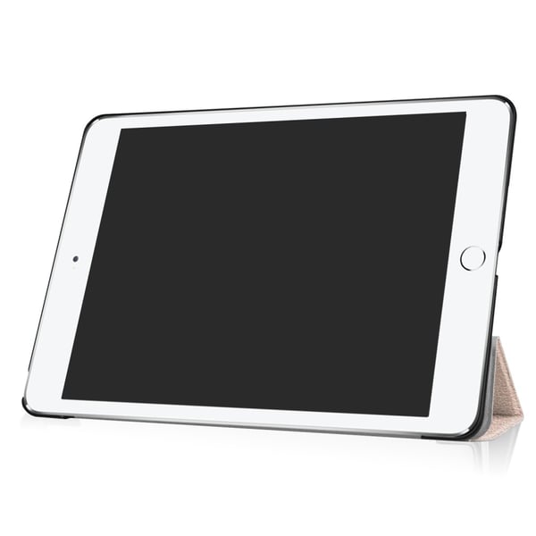 Til iPad 9.7 (2018)/9.7 (2017) Trifoldet etui - Rose Gold
