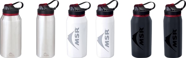 MSR ALPINE BOTTLE 0.75 L Steinless,  kompatibel med MSR Trailshot vattenfilter