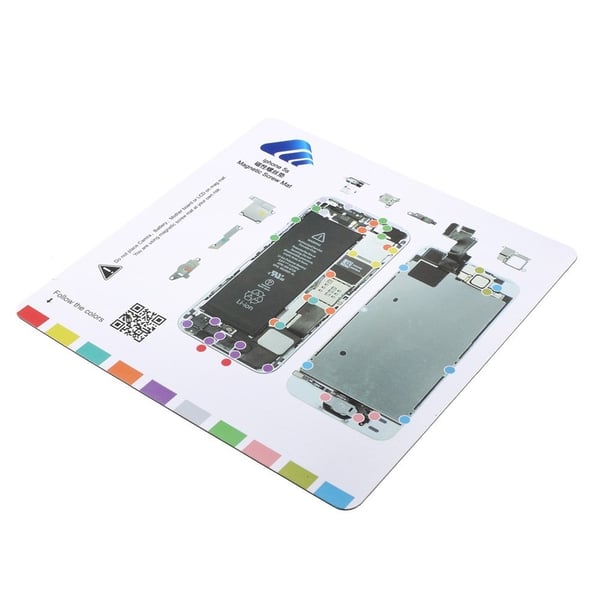Magnetisk skruematte til iPhone 5s