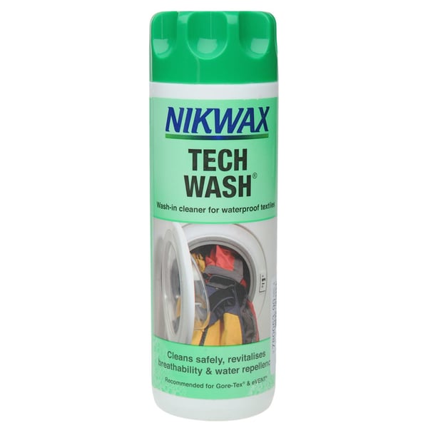 tvättmedel skalplagg, tvättmedel Gore-Tex,  NIKWAX TECH WASH 300 ML