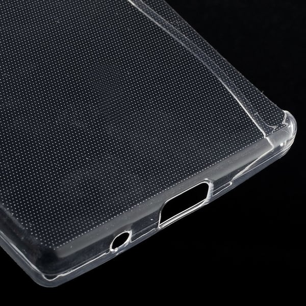 Sony Xperia Z5 Compact Slim Matt TPU Deksel GJENNOMSIKTIG