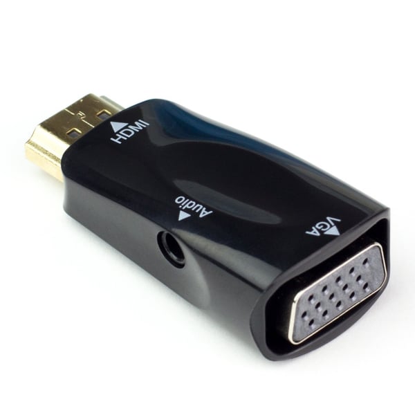 HDMI til VGA med Audio Input - Mini