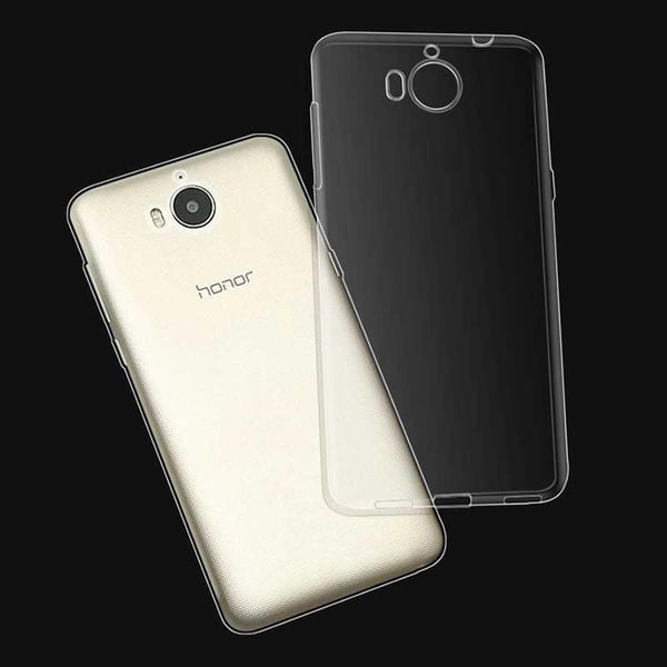 Transparent Silikon TPU-Skal till Huawei Y6 2017