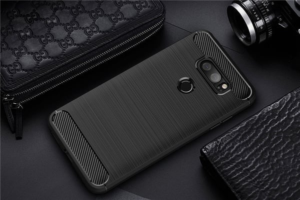 Stöttåligt Armor Carbon TPU-skal LG V30