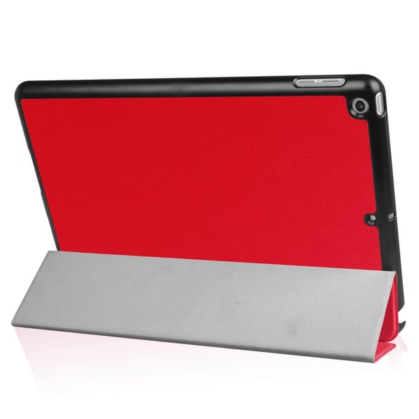 iPad 9.7" (2017 / 2018) Slim fit tri - fold fodral - Röd