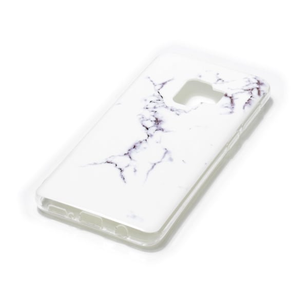 MTK Samsung Galaxy S9 SM - G960 TPU Marmor - Hvit Marmor