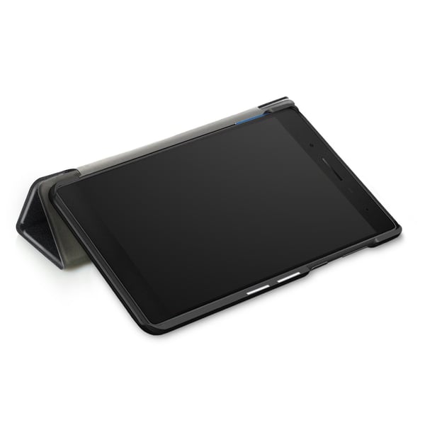 Tri - fold deksel til Lenovo Tab 7 Essential Wifi (IKKE LTE/4G) - svart