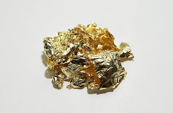 12 dåser guld- og sølvfolieflager