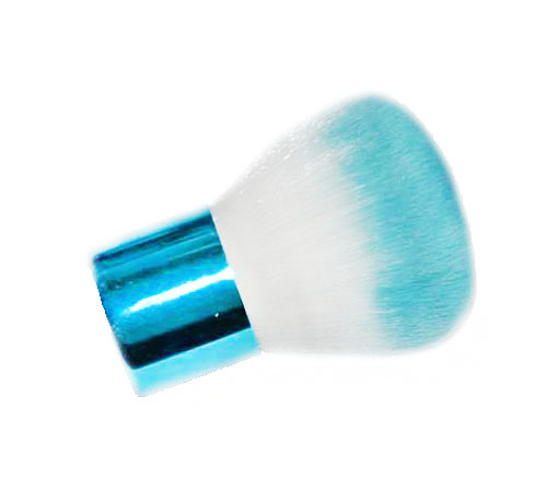 Makeup Kabuki børste Turkis foundation børste pudderbørste