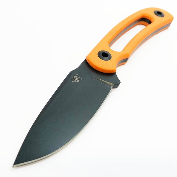 SanRenMu 7132 FUI GJ Kniv orange med sort blad