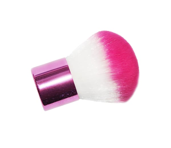 Makeup Kabuki brush Rosa foundation børste pudder børste makeup