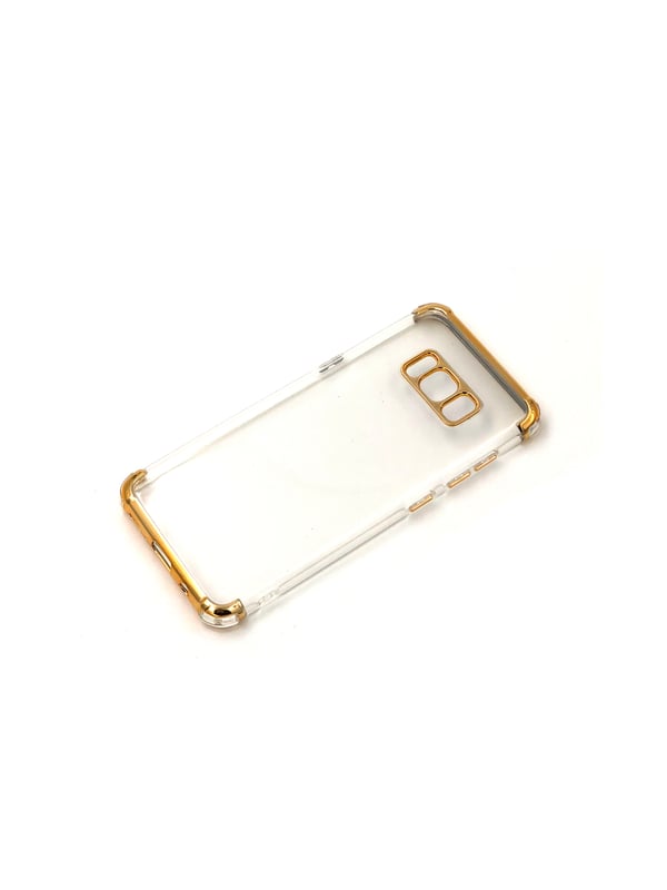 Extra tåligt design silikonskal | färgade kanter Samsung S8