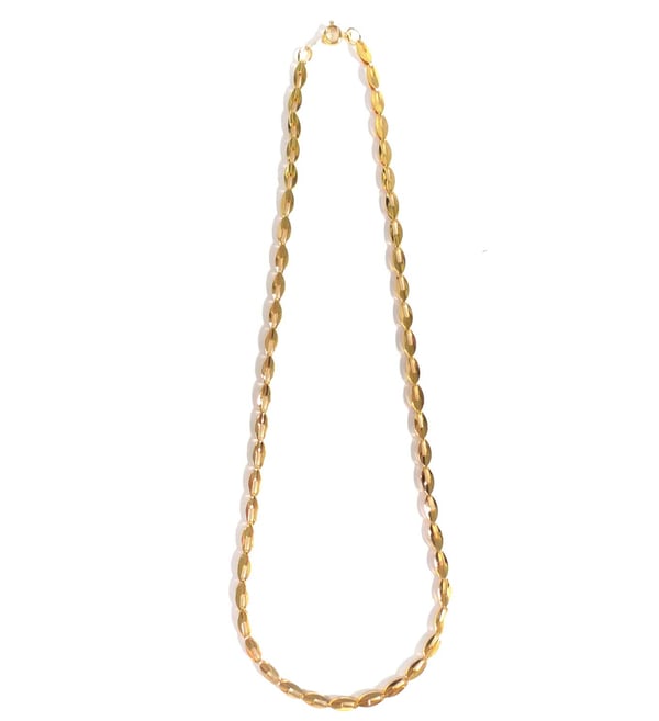 Guldpläterat halsband 45cm