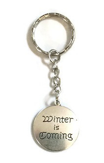 Nyckelring Winter is coming Game Of Thrones House Stark