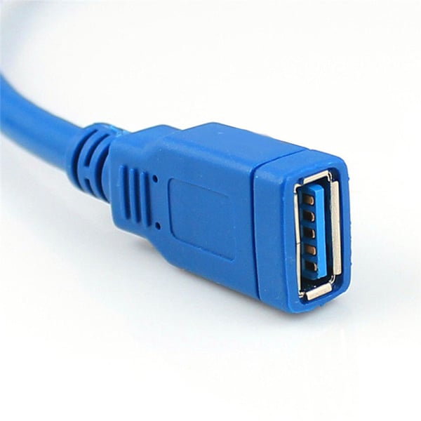 USB 3.0 Forlængerkabel - A Han til A Hun - 1,8 meter